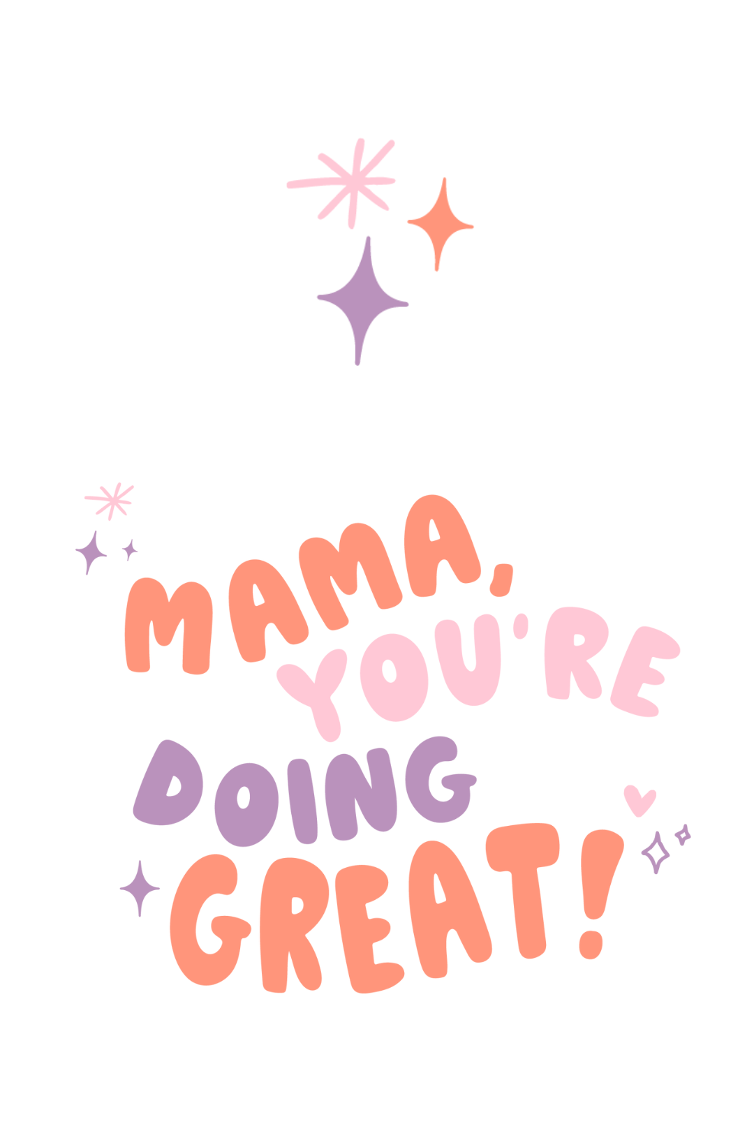 Mama, You're Doing Great Boxy Tee