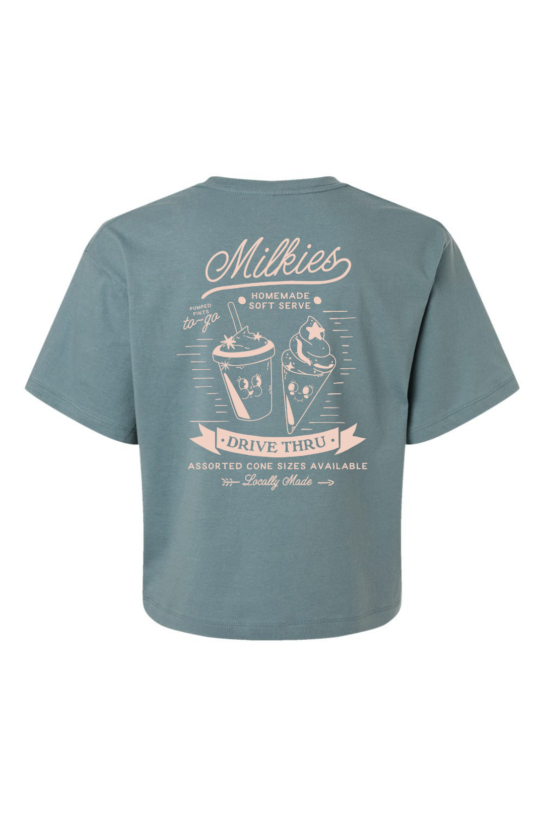 Milkies Ice Cream Boxy Tee