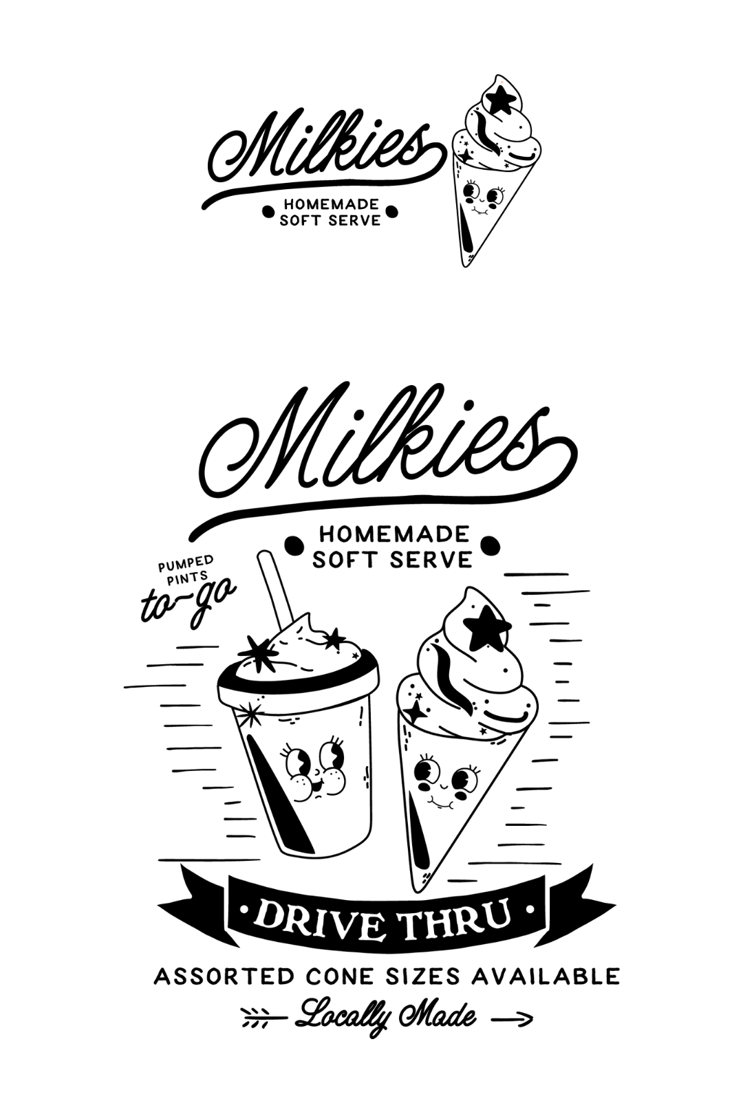 Milkies Ice Cream Hoodie