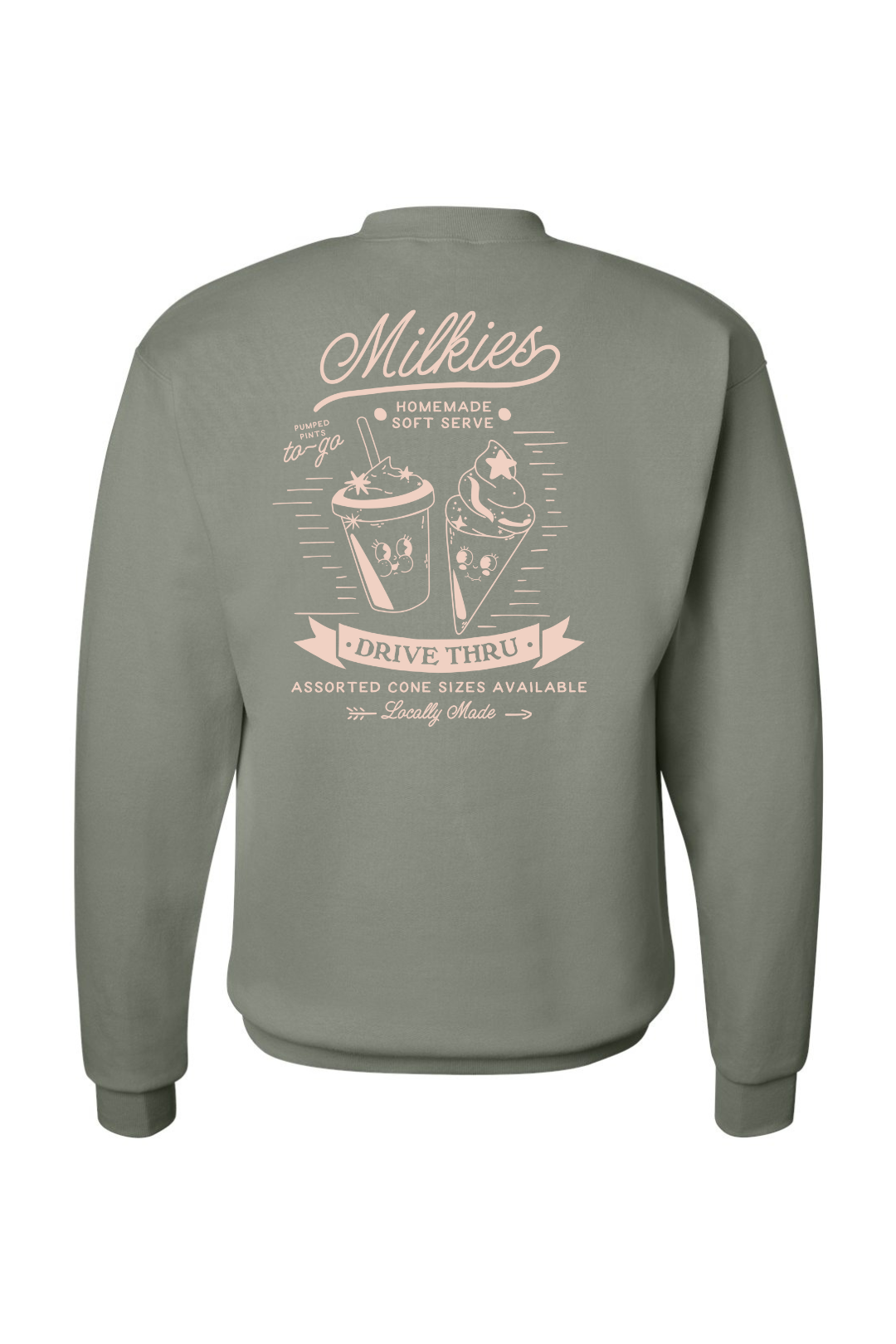 Milkies Ice Cream Crewneck